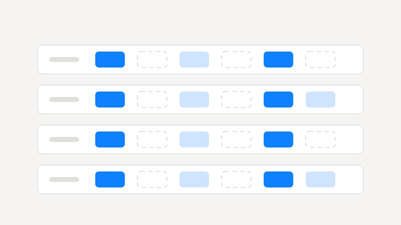 A steady drumbeat of posts over several weeks